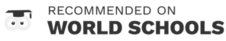 recommended on World Schools badge