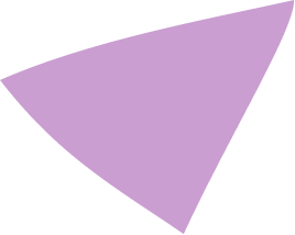 purple triangle decorative accent shape on the Prisma website