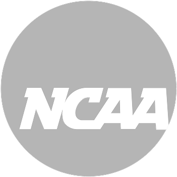 NCAA logo in gray circle, Prisma parent coaching athletics partner