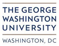 The George Washington University logo with Washington, DC text